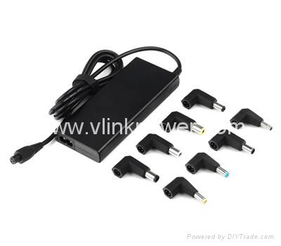 90W ultra slim universal laptop AC adapter