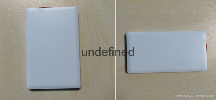 Credit card mobile battery power bank with 2500mah 4