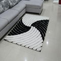 100% polyester pattern silk carpet 1