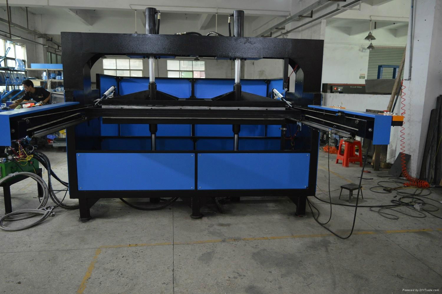 Hydraulic large format sublimation heat transfer machine 80x100cm 2