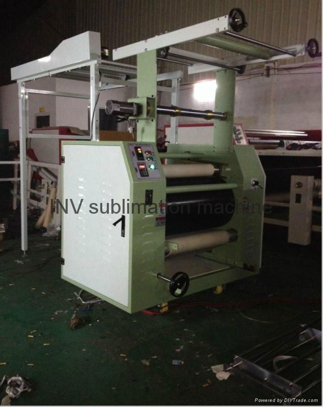 Ribbon roller sublimation heat transfer machine 2