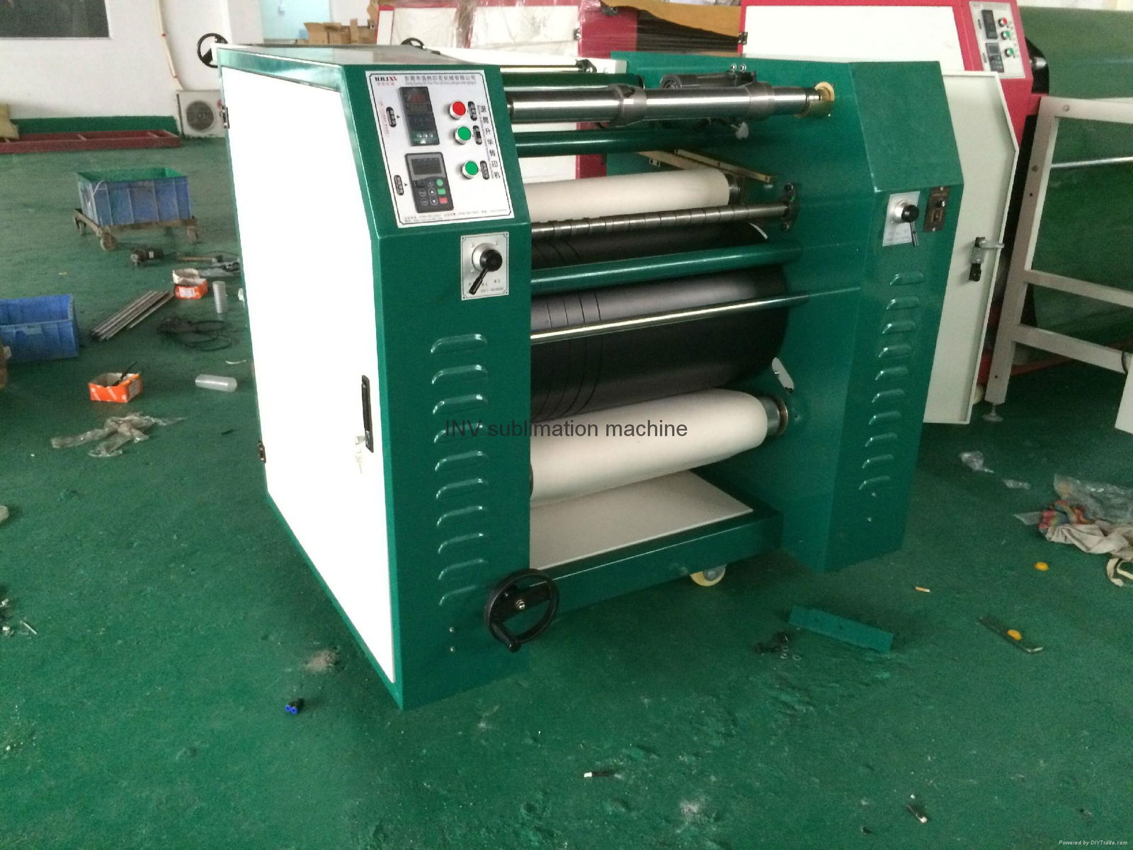 Ribbon roller sublimation heat transfer machine INV4260R INV (China Manufacturer) Plate