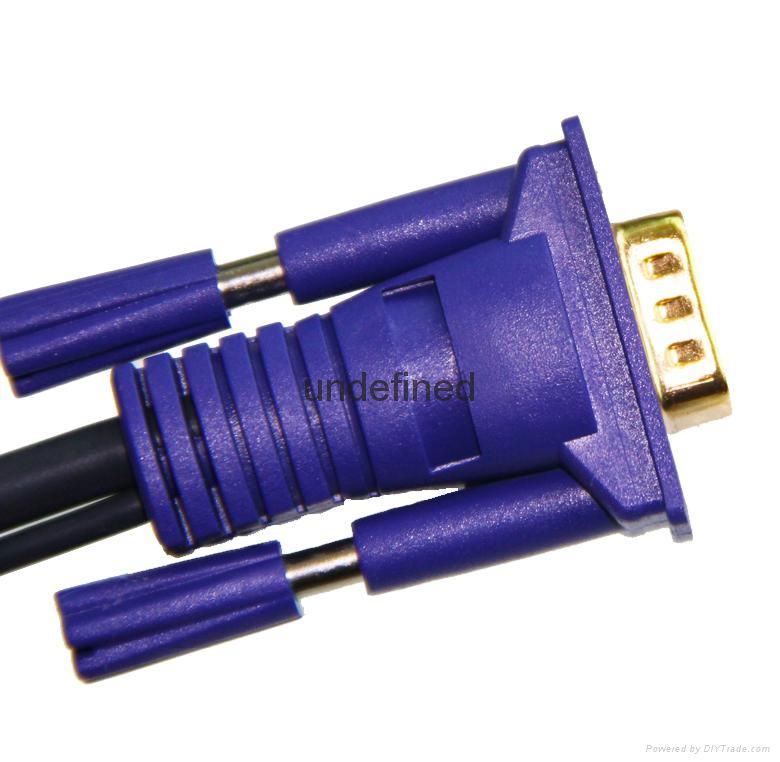 HDMI to vga+Audio 3.5mm cable VGA male and audio 3.5mm male cable           3