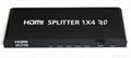 1X4 HDMI Splitter V1.3 V1.4HDMI 3D Splitter 1080P 4k*2k 4 Port HDMI Splitter 1