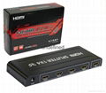 1X4 HDMI Splitter V1.3 V1.4HDMI 3D Splitter 1080P 4k*2k 4 Port HDMI Splitter 4