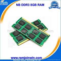 ddr3 8gb laptop memory with ETT original chips in stock 2