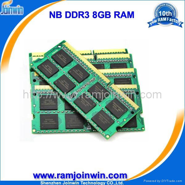 ddr3 8gb laptop memory with ETT original chips in stock