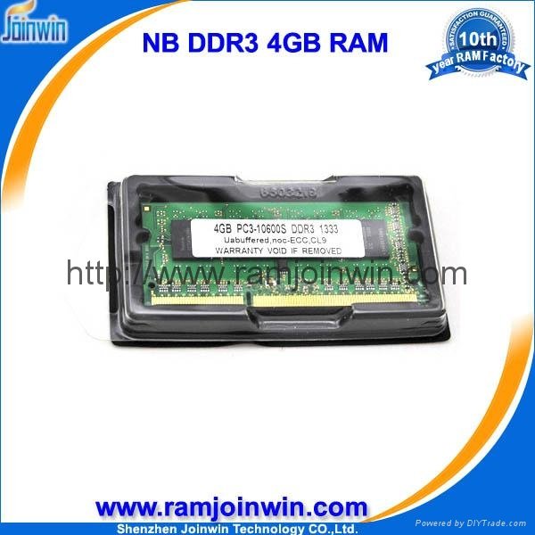 ddr3 1333 mhz 4gb sodimm work with all motherboards in large stock 2