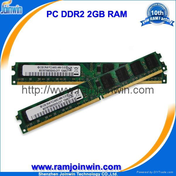 ddr2 pc800 2gb pc2-6400 work with all motherboards 2