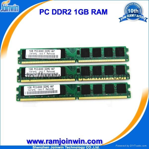 ddr2 1gb 667 ram pc2-5300 work with all motherboards