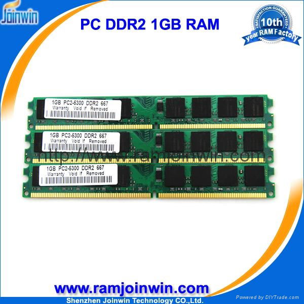 ddr2 1gb 667 ram pc2-5300 work with all motherboards 4