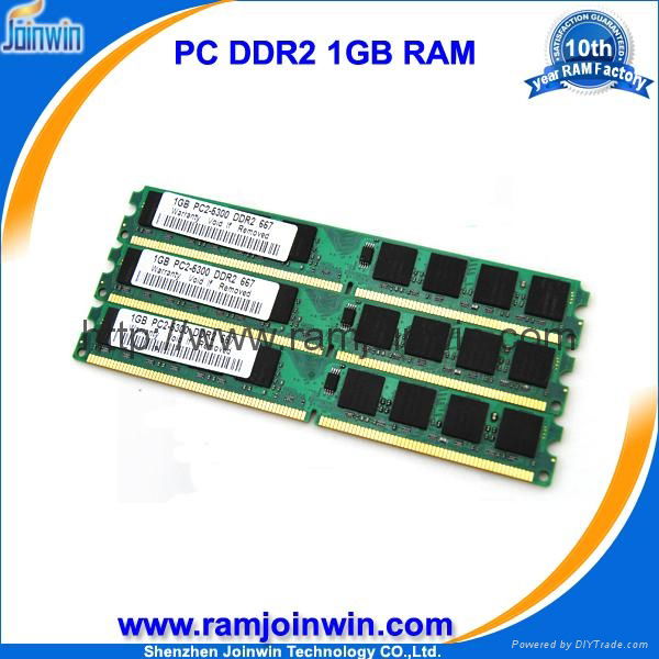 ddr2 1gb 667 ram pc2-5300 work with all motherboards 5