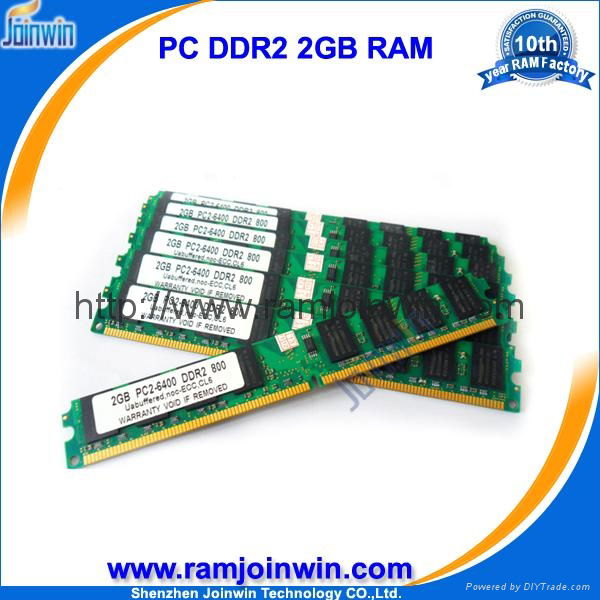 pc800 ddr2 2gb ram memory 128mb*8 work with all motherboards 5
