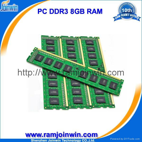 8gb ddr3 pc1600 ram module pc3-12800 for desktop 5