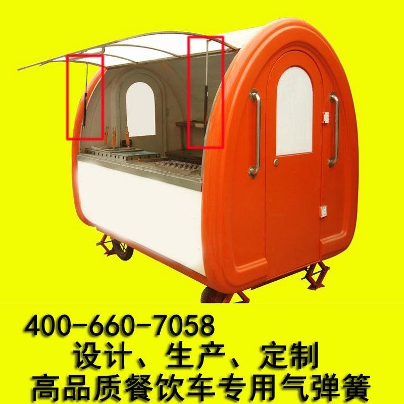 Multifunctional mobile dining car with gas spring factory direct wholesale 2