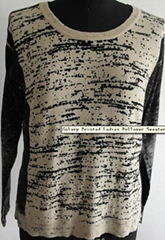 Galaxy Printed Ladies Pullover Sweate