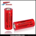 Aosibo IMR26650 4500mAh 60amp High Discharge Rate Battery Cell