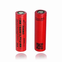 Aosibo IMR18650 2500mAh High Drain 35amp Lithium Rechargeable Battery