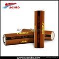 30AMP IMR 18650 Battery 3000mah 3.7v  Rechargeable li-ion Cell 3
