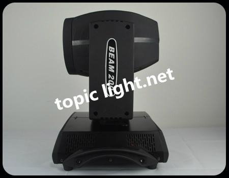 200W beam moving head light. interchangeable color with 14 colors and 17 fixed 5
