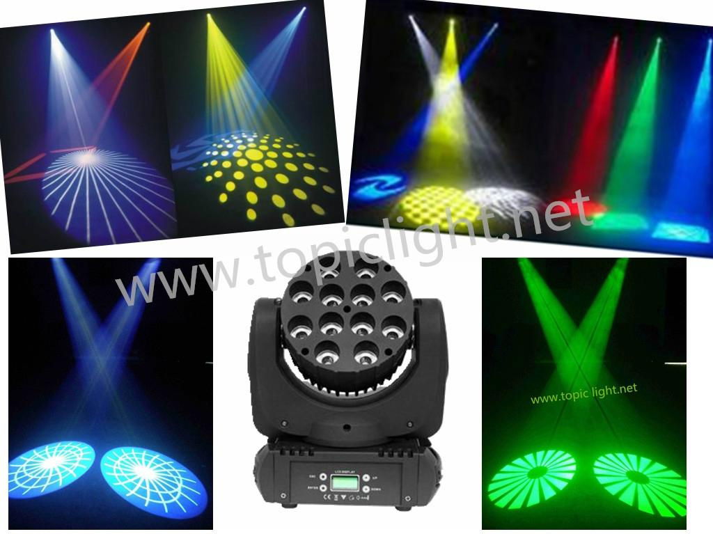 Smart Design12pcs 10W RGBW 4in1 LED moving head light 2