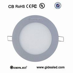 120*18mm round led panel light