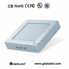 225*225mm 18w square surface mounted led panel light