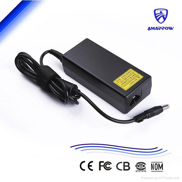 Laptop Power Supply for HP 18.5v 3.5a 4.8*1.7mm 65w