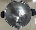 Hot Sale Large Diameter Double Layers Electric Kettle Commercial Water Boiler 3