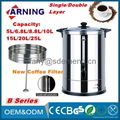 Hot Sales Stainess Steel Coffee Makers Coffee Machine Tea Coffee Urn Discount 1