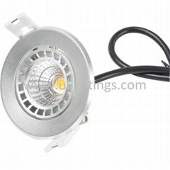 Driverless 6W Samsung AC COB LED Downlight