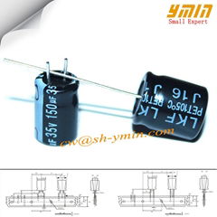 35V 150uF Capacitor LKF 7000 ~ 10000 Hrs Radial Electrolytic Capacitor