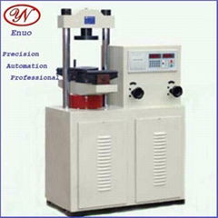 Hydraulic stone compression testing machine