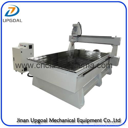 4 axis 1325 Wood CNC Router with Underlying Diameter 300mm Rotary Axis 