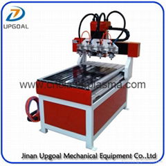 Small 4 Spindles 600*900mm Wood CNC Carving Machine