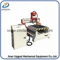 500*1000mm Flat Cylinder CNC Carving Machine with 2 Spindles 2 Rotary Axis
