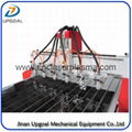 6 Spindle Heads Wood Relief CNC Router with 1300*1800mm Working Area Servo Motor