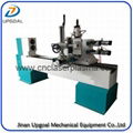 Turning Broaching Engraving Wood Lathe Machine with Double Axis Double Blade 3