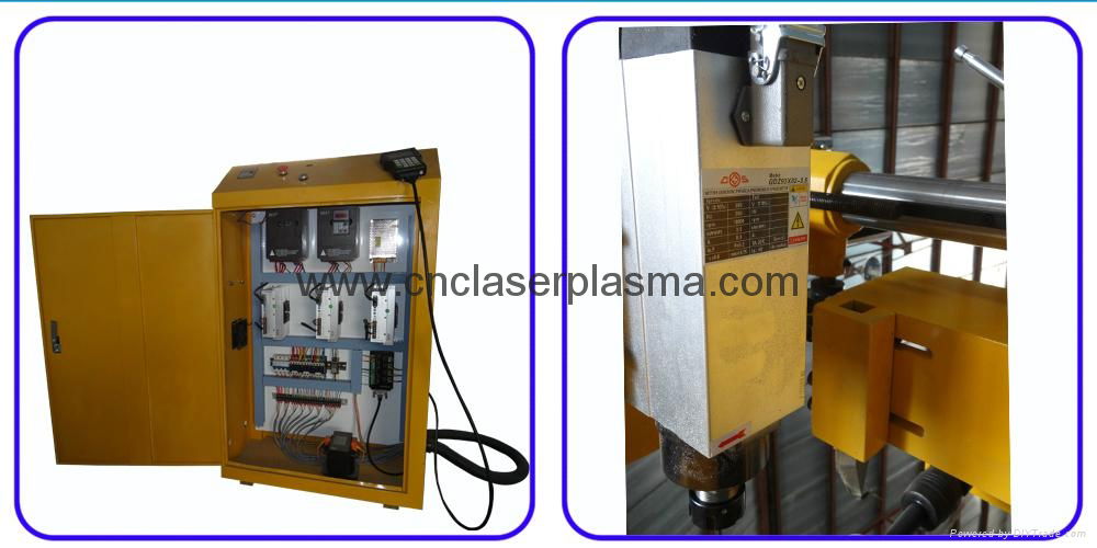 CNC Wood Turning Broaching Engraving Machine with Single Axis Double Blades 4