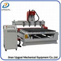 4 Spindles 4 Rotary Axis Cylinder Flat Wood Carving Machine with NK105 Control