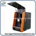 Protected Type 20W Mini Metal Materials Fiber Laser Marking Machine 