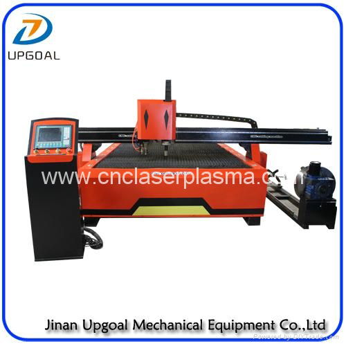 Big 2m*6m CNC Plasma Cutting Drilling Pipe Cutting Machine 200A 3