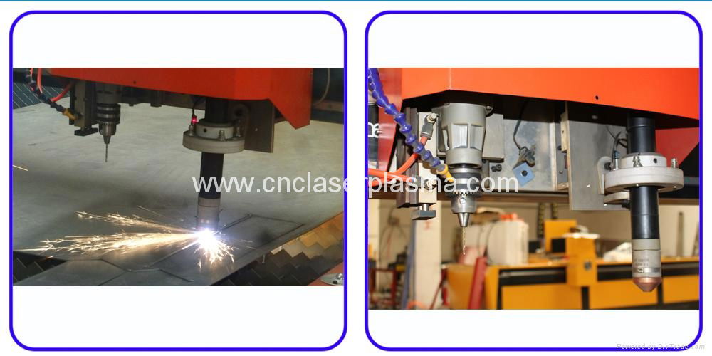 Big 2m*6m CNC Plasma Cutting Drilling Pipe Cutting Machine 200A 5