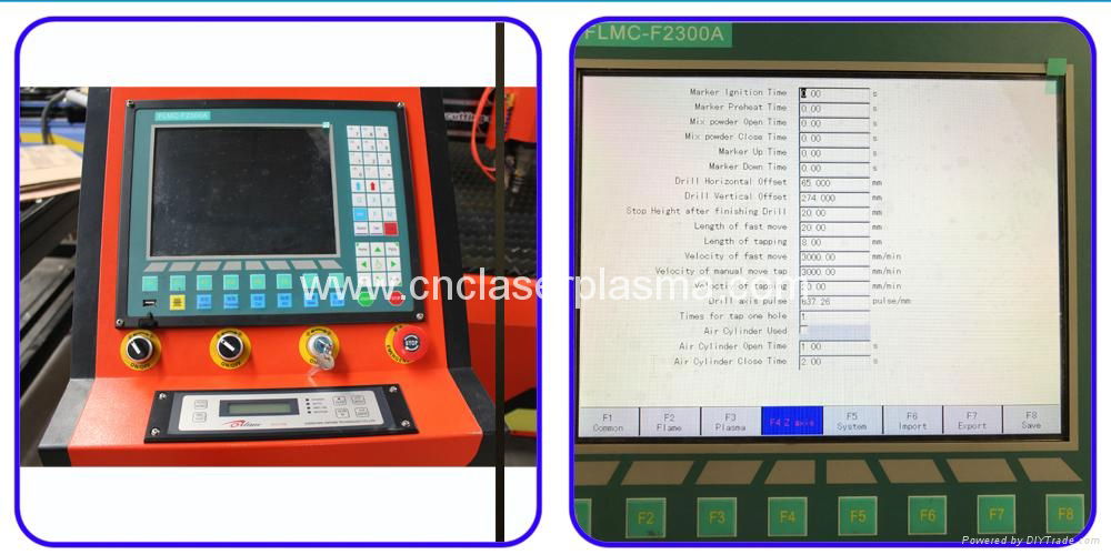 FangLing control system for cutting, drilling, auto pipe cutting