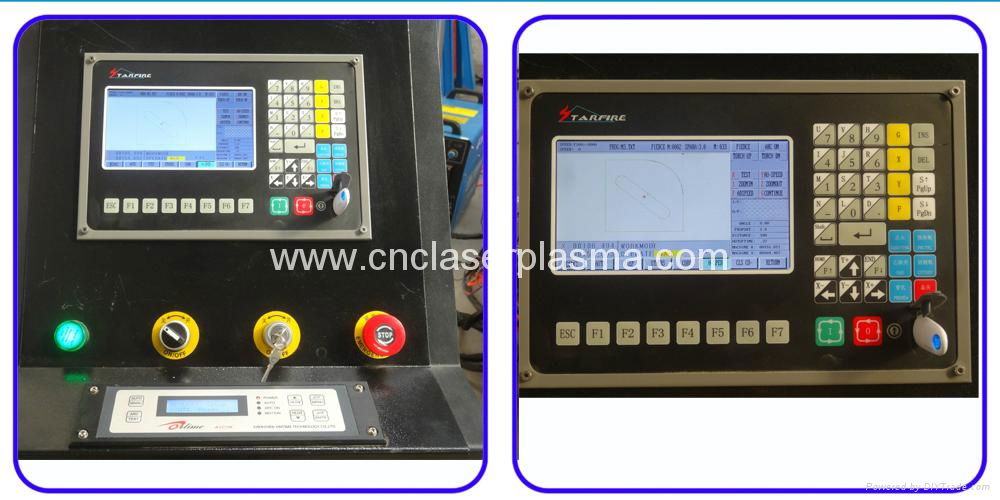 120A CNC Steel Plasma Cutting Machine with STARFIRE Control 1500*3000mm 4