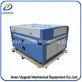 Titanium Plate/OSB Board Co2 Laser Engraving Cutting Machine with Double Heads 