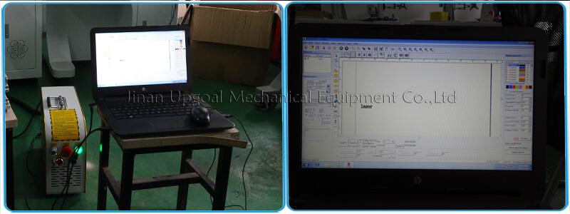 Original EzCad software & Lenovo desktop computer 