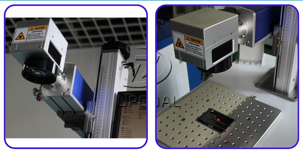 Colorful Stainless Steel MOPF Fiber Laser Marking Machine 4