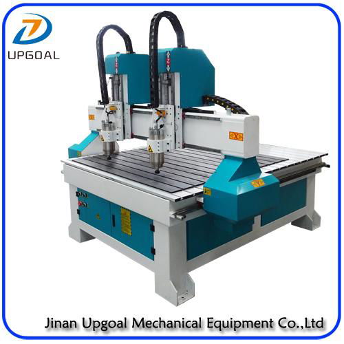 Dual Heads 1313 Wood CNC Carving Machine 1300*1300mm 4