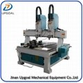 4 Axis Two Heads CNC Wood Carving Machine with DSP Offline Control
